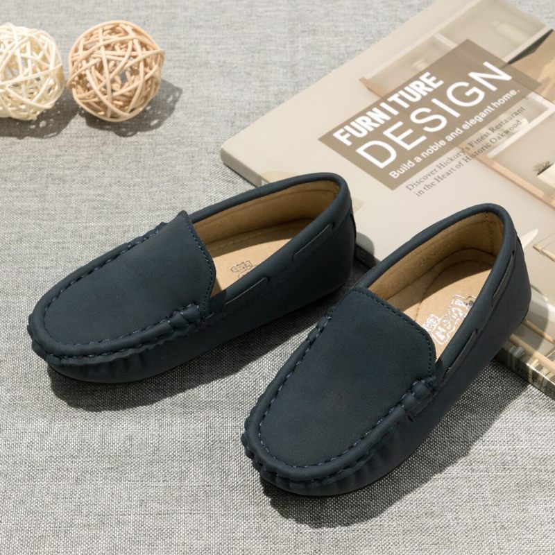 Lorris Pojkar Loafers Casual Skor - Blå