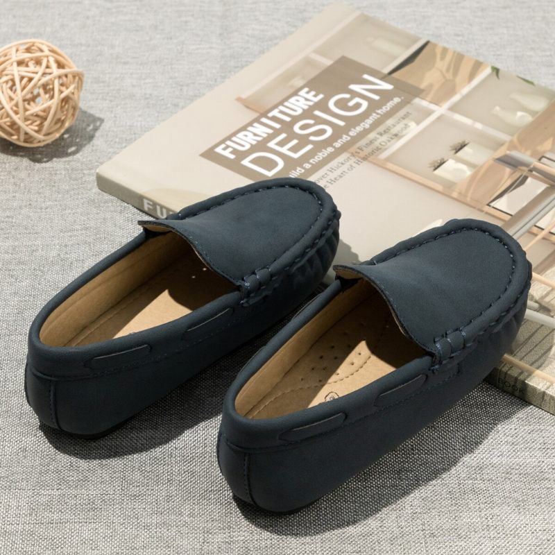 Lorris Pojkar Loafers Casual Skor - Blå