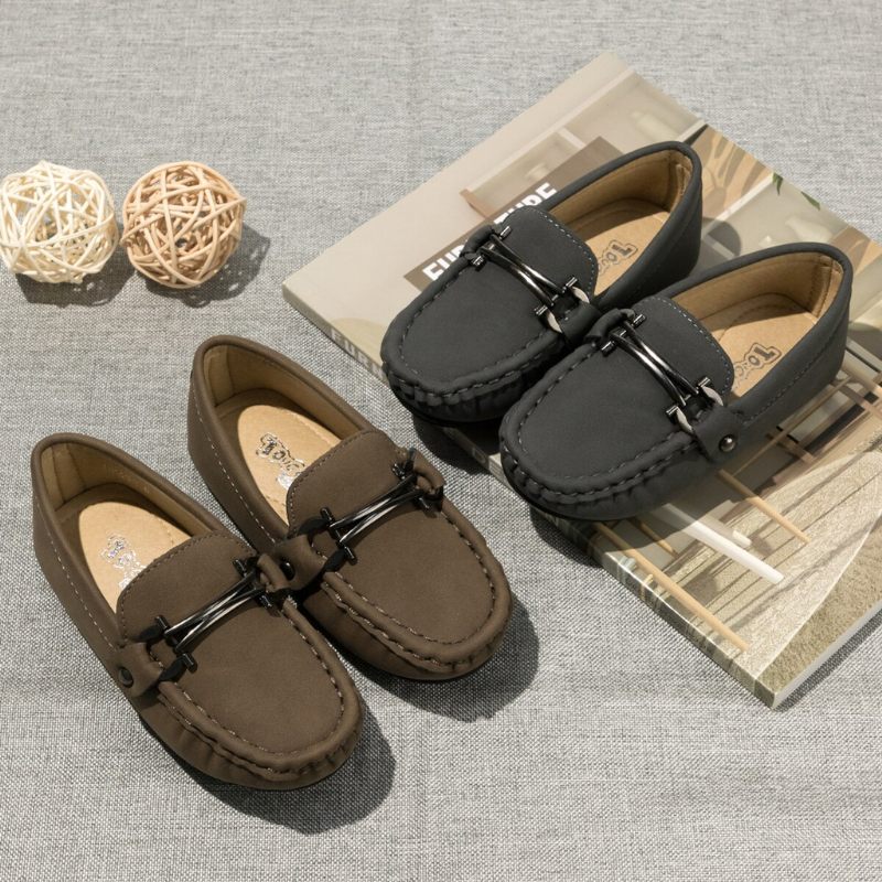 Lorris Pojkar Loafers Casual Skor - Blå