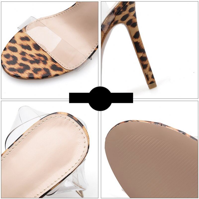 Lotus Sandaler - Leopardtryck