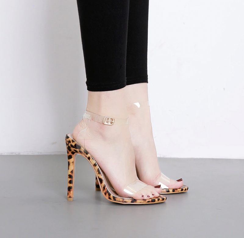 Lotus Sandaler - Leopardtryck