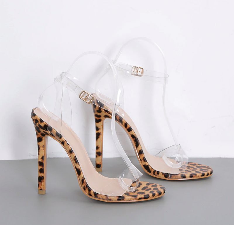 Lotus Sandaler - Leopardtryck