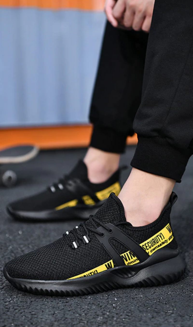 Louis Lyxiga Sneakers För Män - Svart