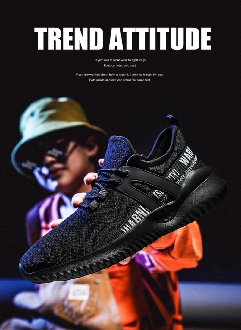 Louis Lyxiga Sneakers För Män - Svart