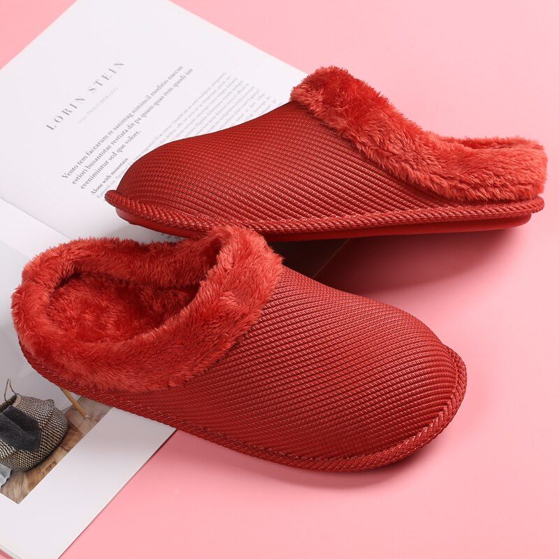 Lozano Unisex Vintertoffel - Gul