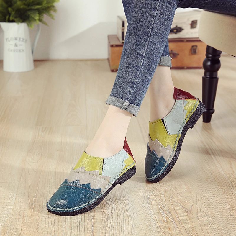 Luana Dam Loafer Skor - Blå