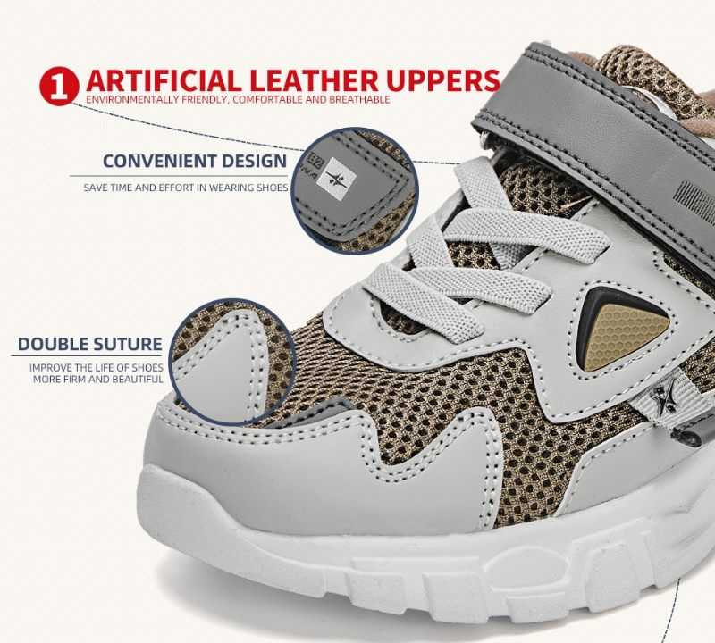 Lubu Pojkar Mode Sneaker - Brun