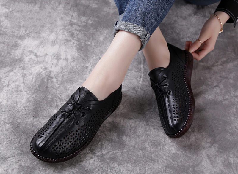 Luca Dam Loafer Skor - Black Hollow