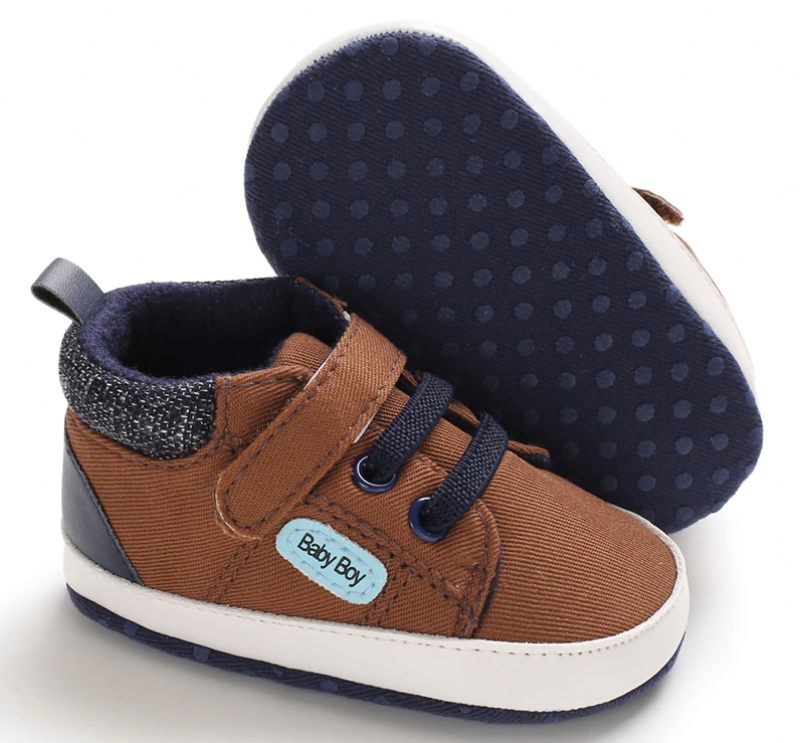 Lucian Baby Pojkar Casual Sneakers - Grå