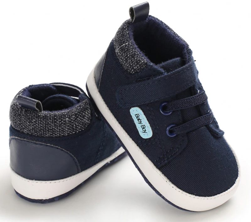 Lucian Baby Pojkar Casual Sneakers - Grå