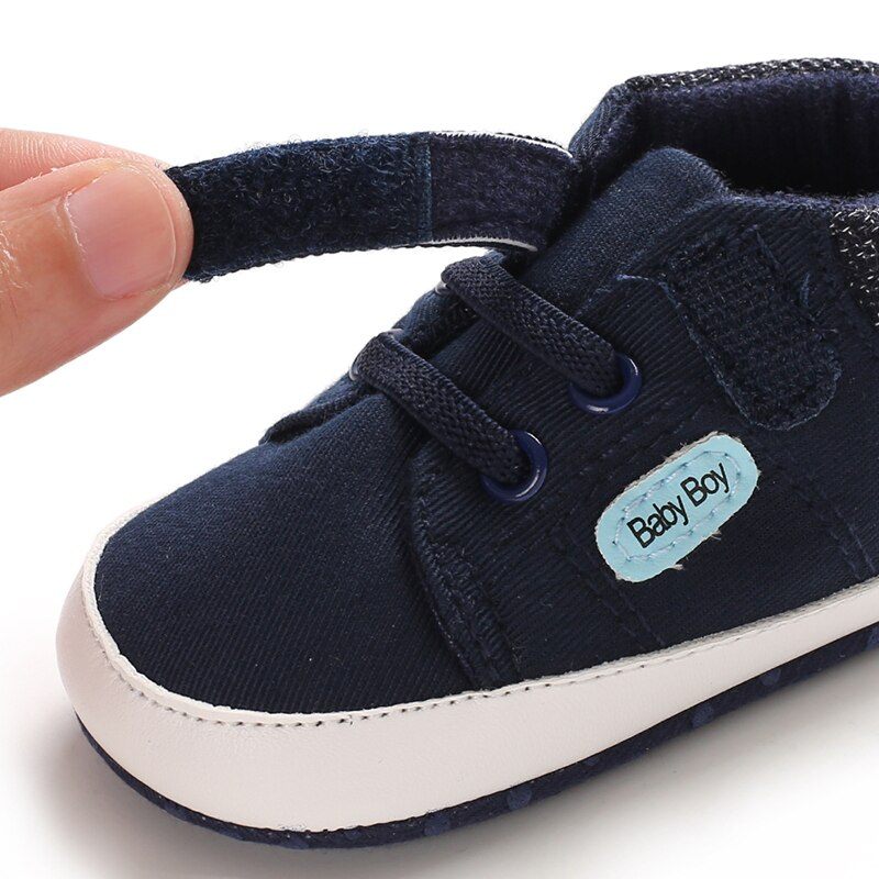 Lucian Baby Pojkar Casual Sneakers - Grå