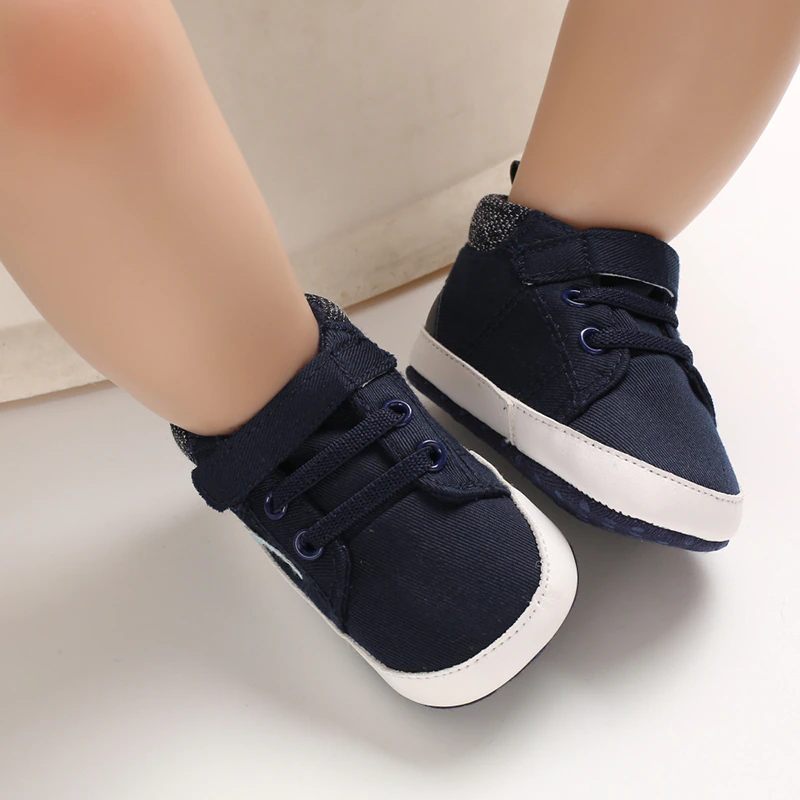 Lucian Baby Pojkar Casual Sneakers - Grå