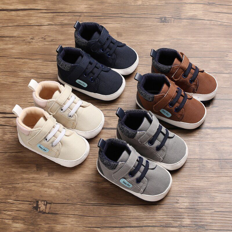 Lucian Baby Pojkar Casual Sneakers - Grå