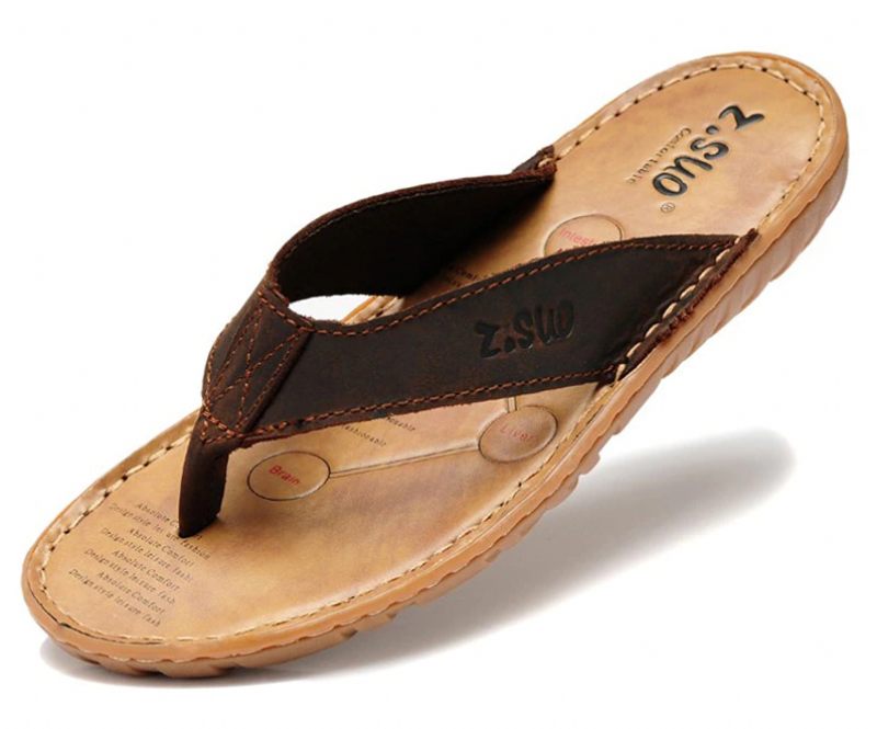 Luciano Sommarflipflops För Män - Svart