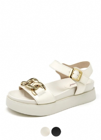 Lucrecia Dam Ankel Spänne Läder Sandal