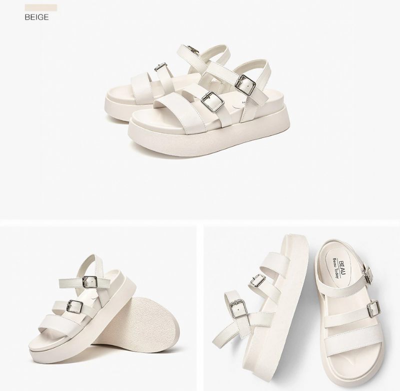 Lucy Damsandal - Beige
