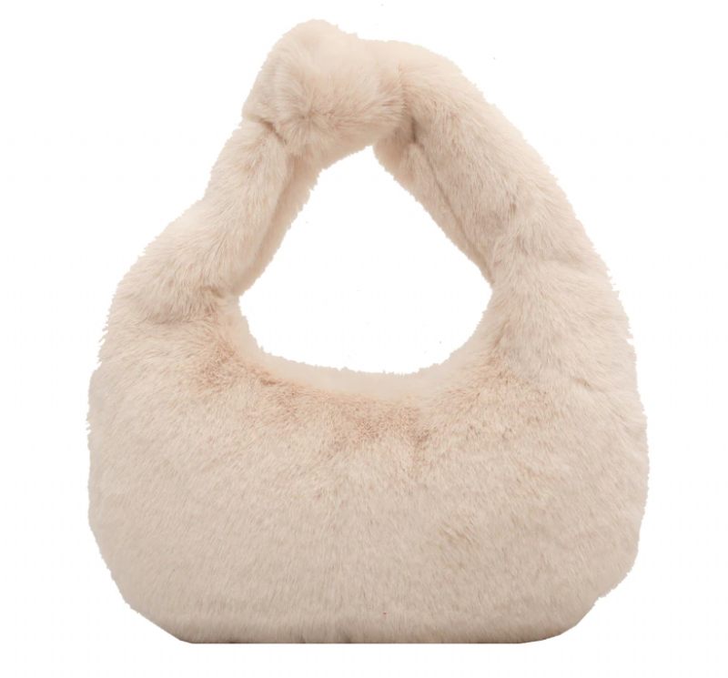 Lucy Modehandväska I Konstläder För Kvinnor - Beige