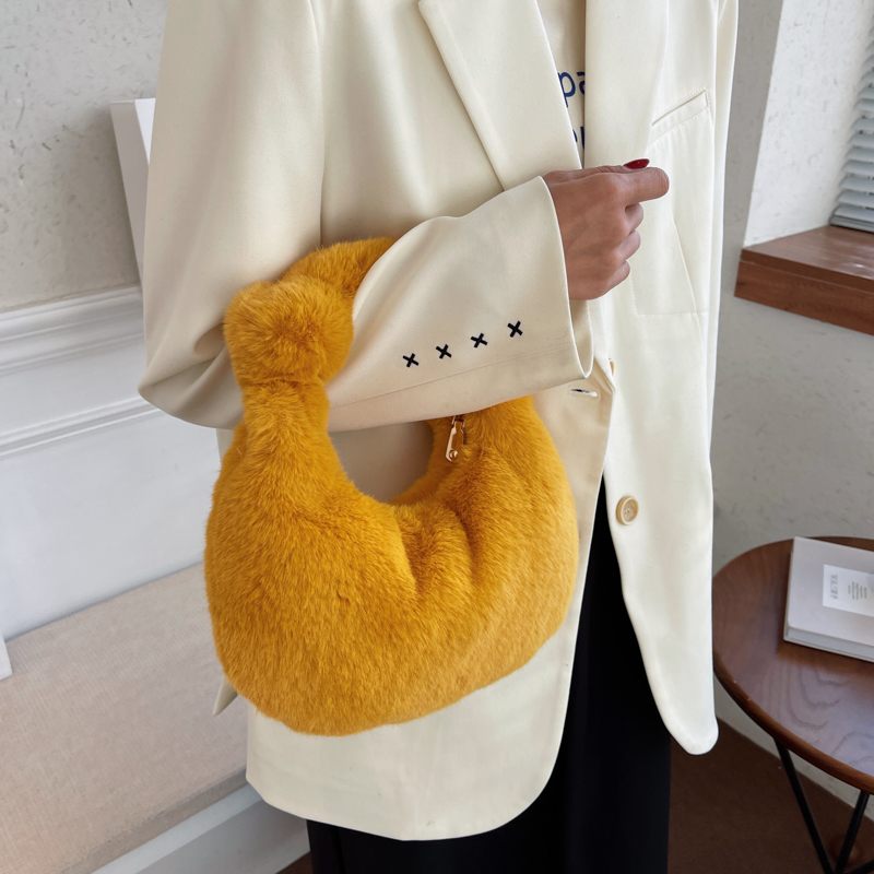 Lucy Modehandväska I Konstläder För Kvinnor - Beige