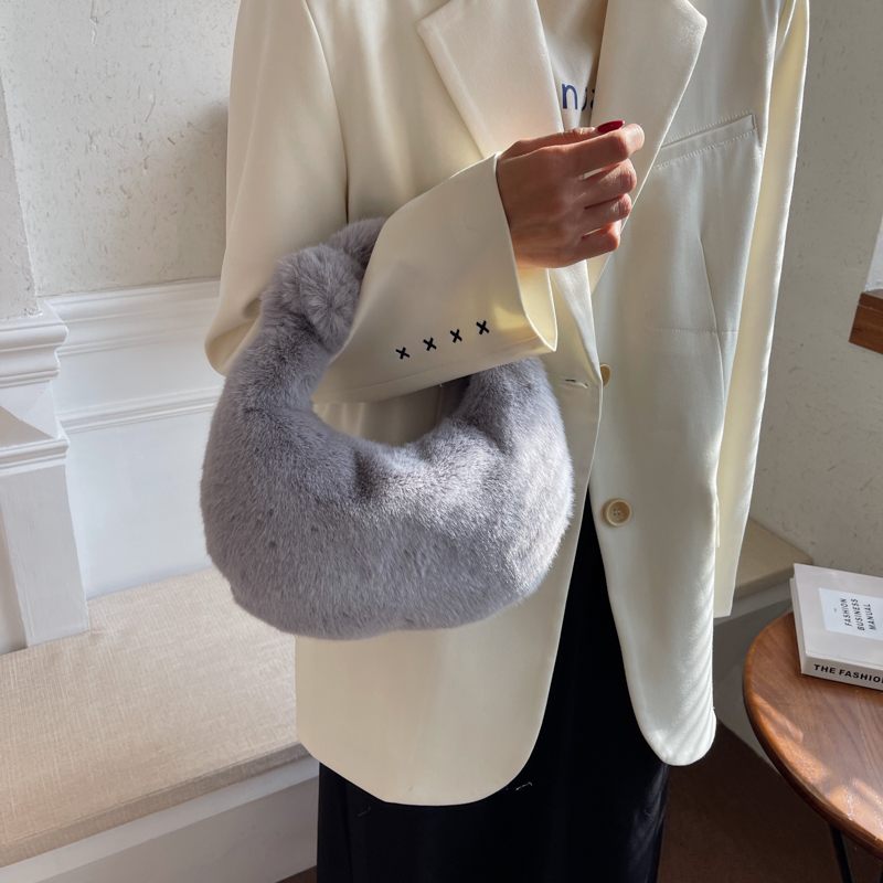 Lucy Modehandväska I Konstläder För Kvinnor - Beige