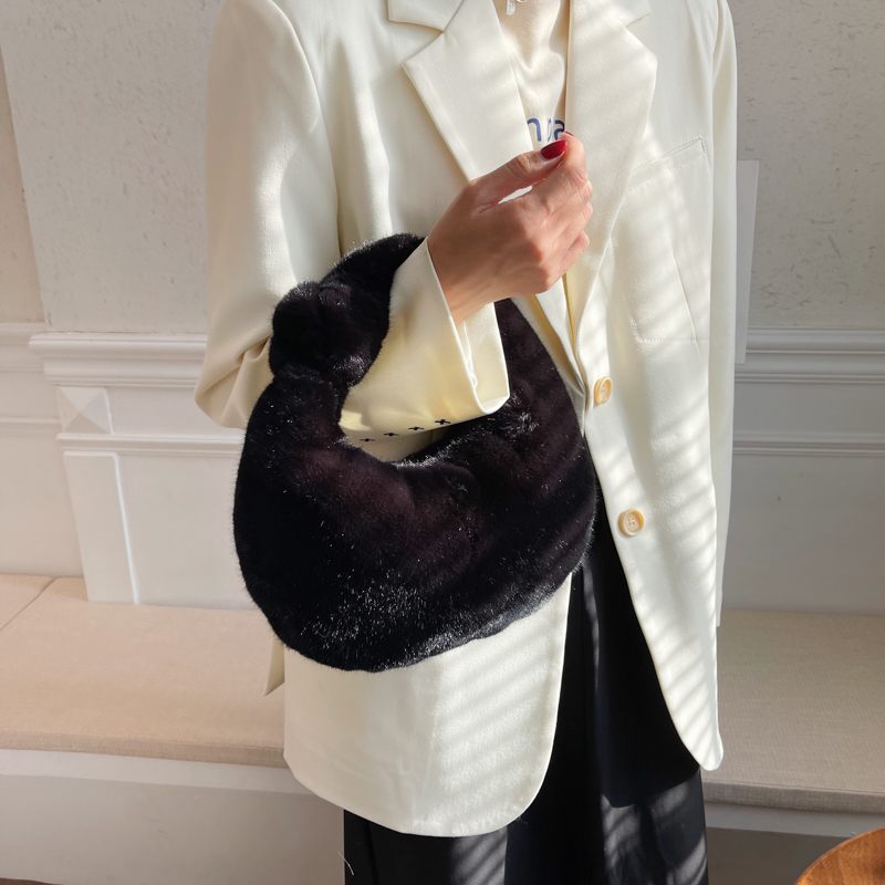 Lucy Modehandväska I Konstläder För Kvinnor - Beige