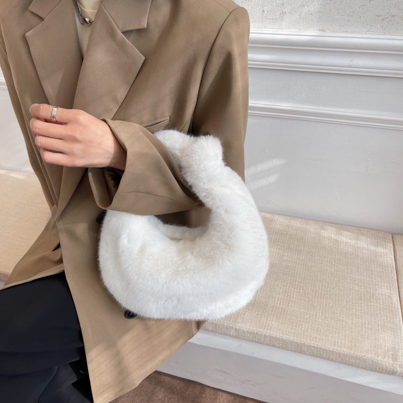 Lucy Modehandväska I Konstläder För Kvinnor - Beige
