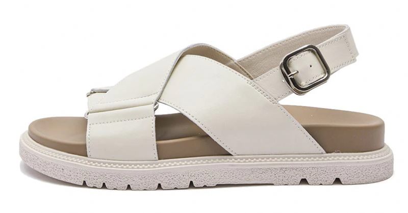 Lucy Platt Sandal Med Spänne För Kvinnor - Svart