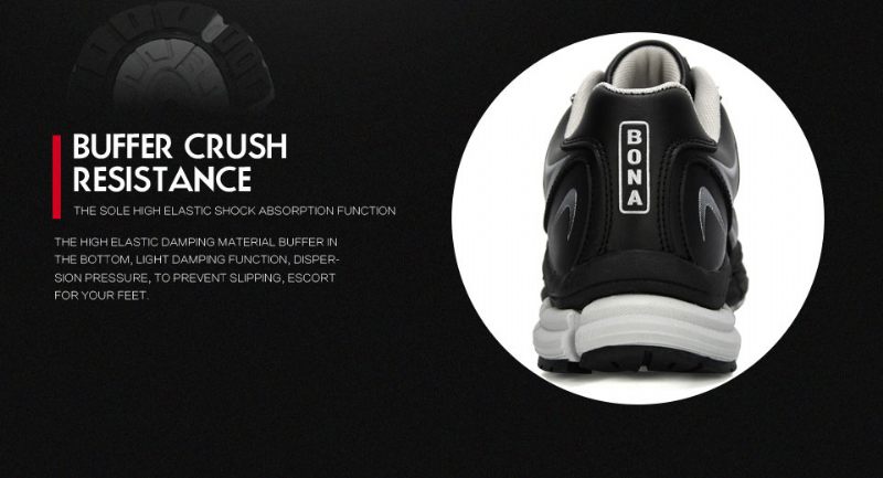 Luie Casual Sneakers För Män - Svart