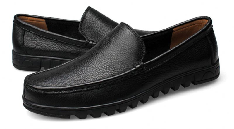 Luigi Loafer Skor För Män - Svart