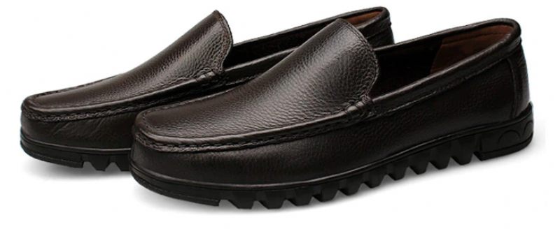 Luigi Loafer Skor För Män - Svart