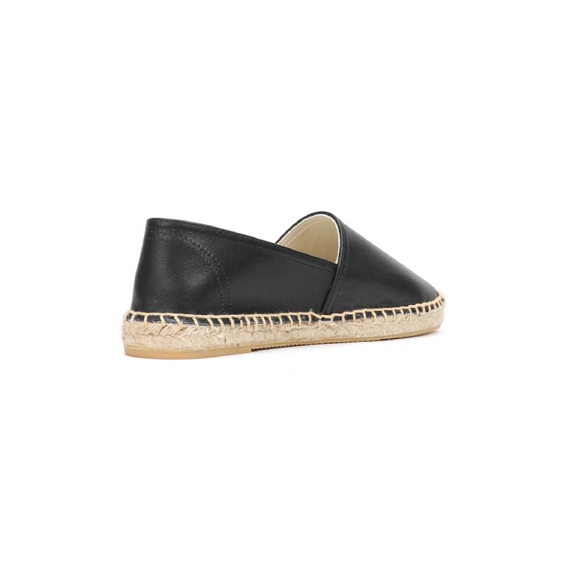 Luisa Slip On Casual Espadrilles För Kvinnor - Svart