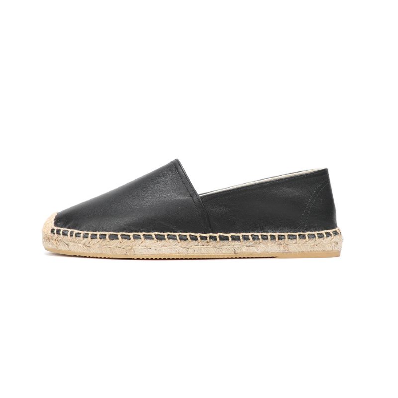 Luisa Slip On Casual Espadrilles För Kvinnor - Svart