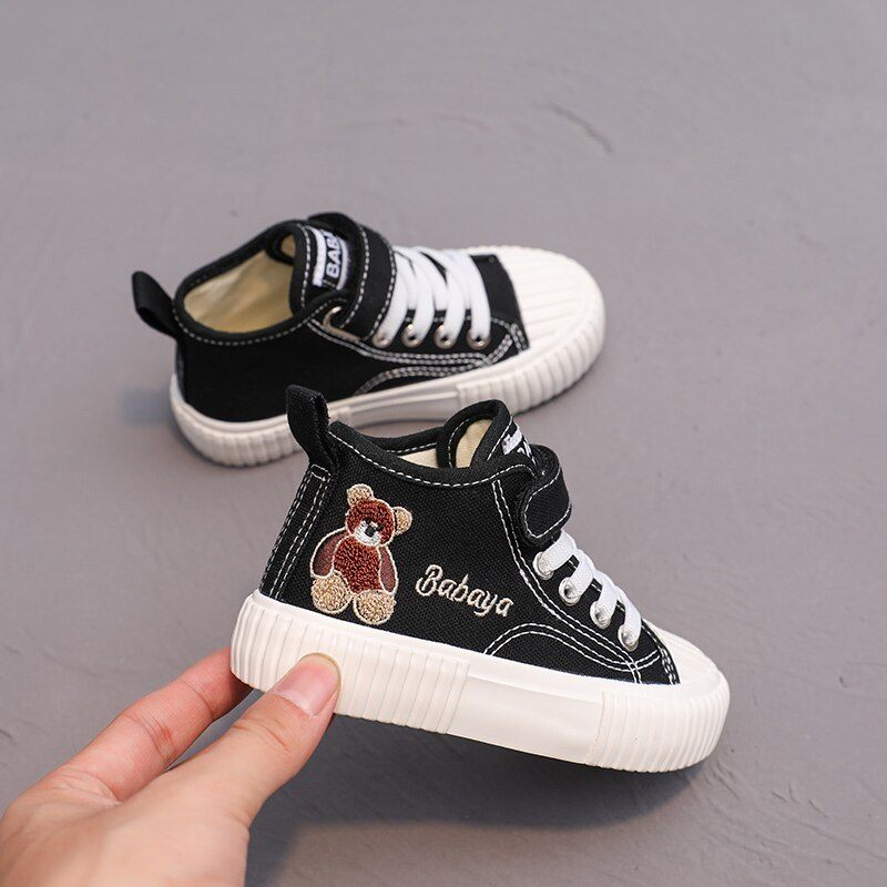 Luka Pojkar Mode Sneaker - Svart