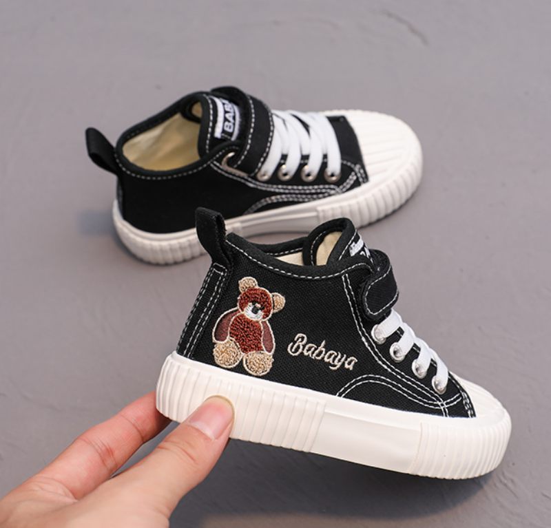 Luka Pojkar Mode Sneaker - Svart