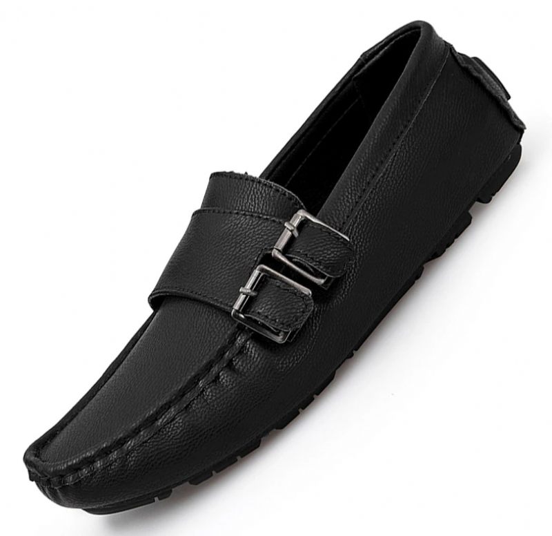 Luken Loafers Klänning Skor För Män - Svart