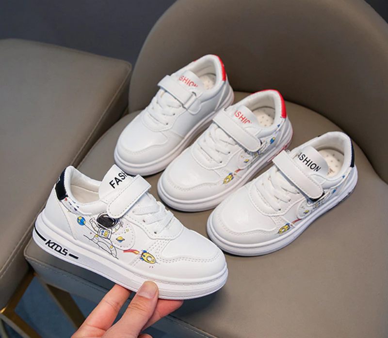 Luna Unisex Modesneaker För Barn - Röd