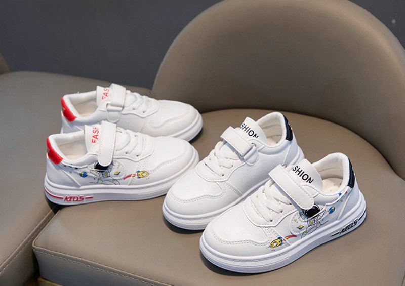 Luna Unisex Modesneaker För Barn - Röd