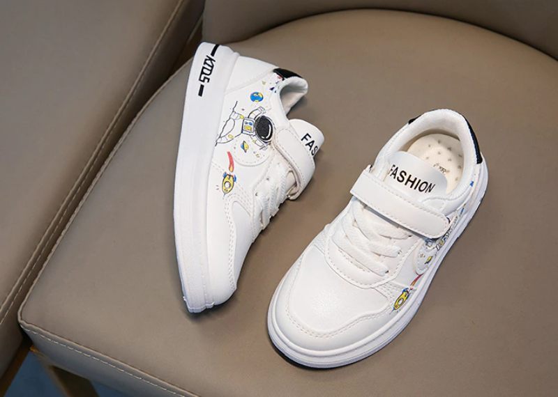 Luna Unisex Modesneaker För Barn - Röd