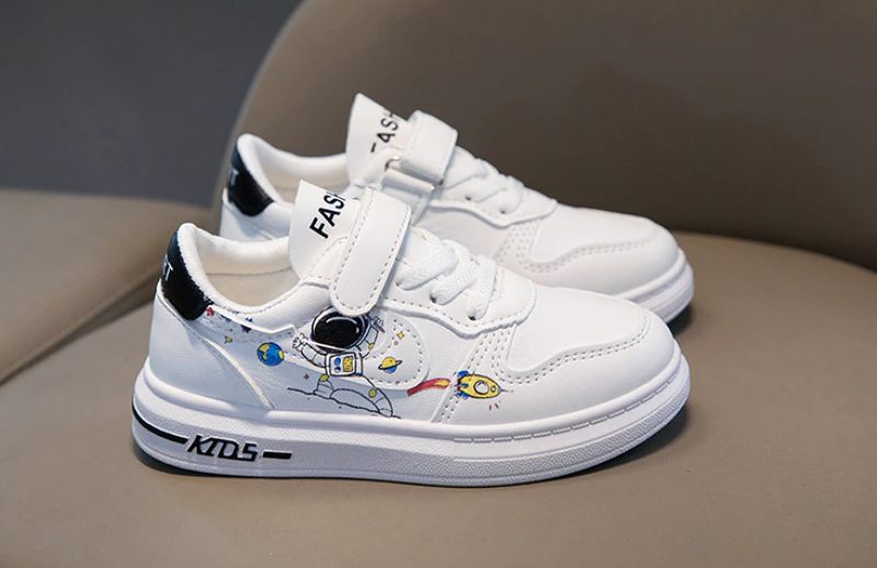 Luna Unisex Modesneaker För Barn - Röd