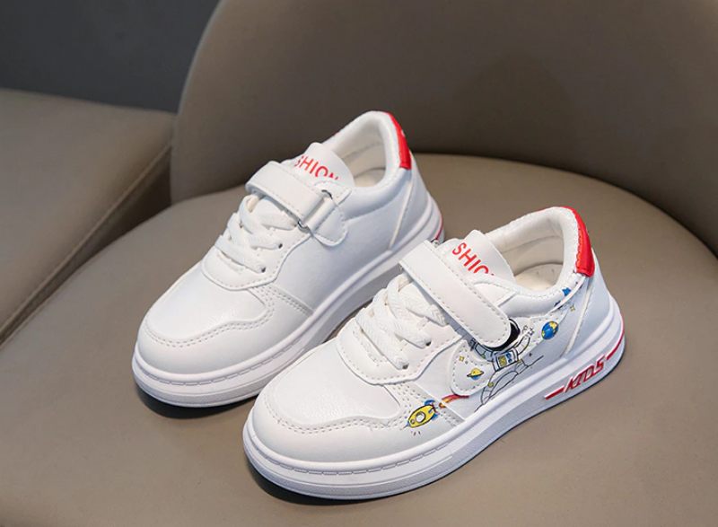 Luna Unisex Modesneaker För Barn - Röd