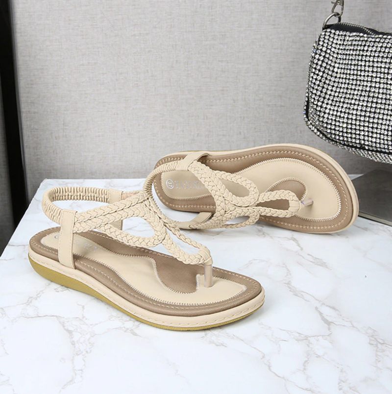 Lupe Damsandal - Beige