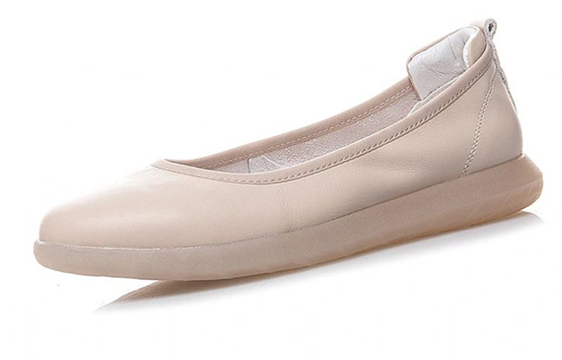 Lurdes Platta Skor För Kvinnor - Beige