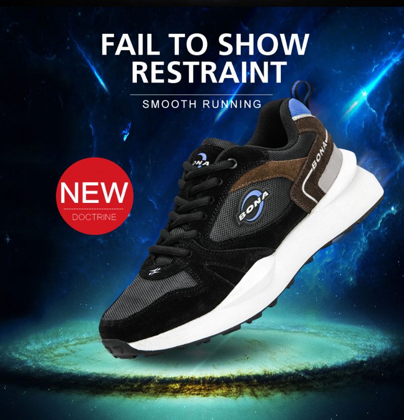Lyanco Modesneaker För Män - Brun