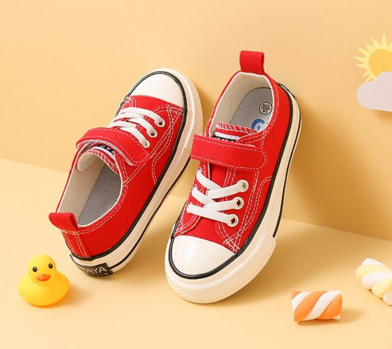 Lyle Unisex Barnsneaker - Orange