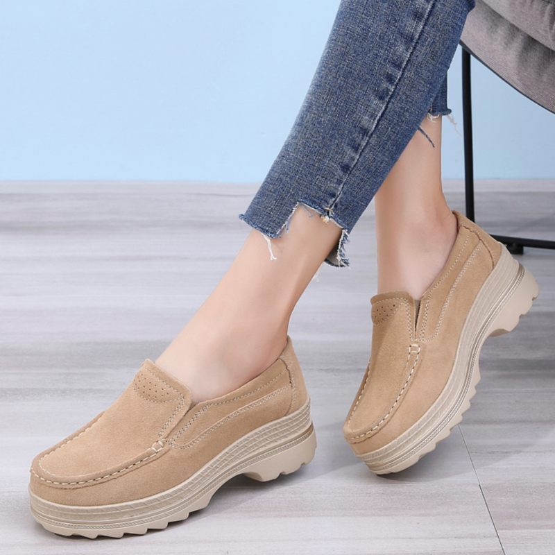 M10 V1 Plattformsskor För Kvinnor - Beige