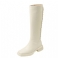Beige kort plysch