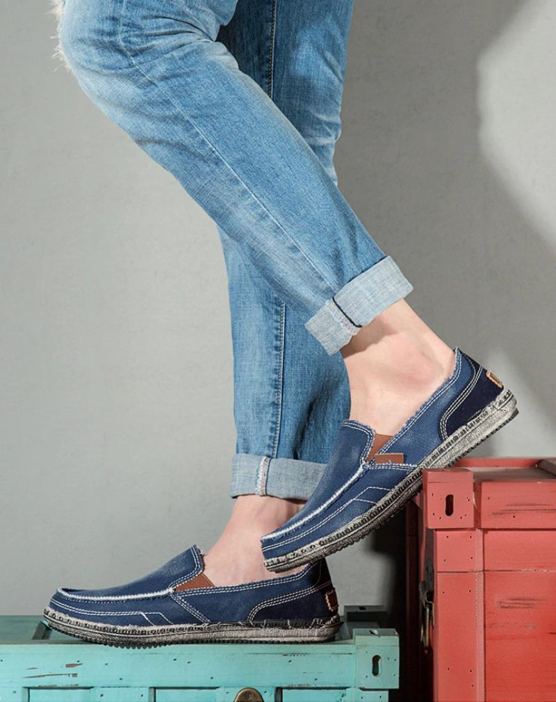 Macario Herr Loafers Fritidsskor - Grå