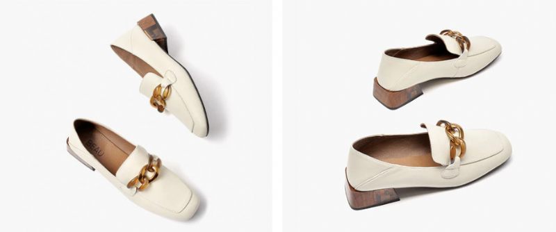 Madam Dam Loafer Skor - Beige