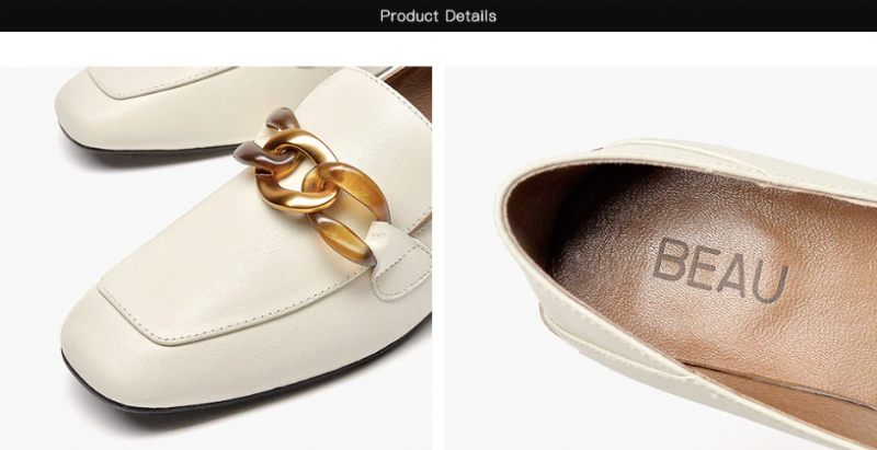 Madam Dam Loafer Skor - Beige