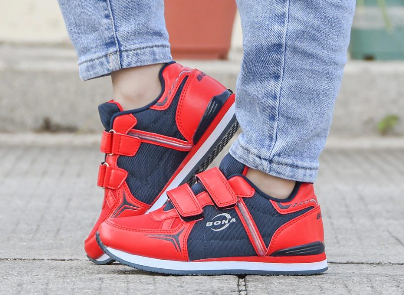 Madel Unisex Casual Sneaker För Barn - Marinblå