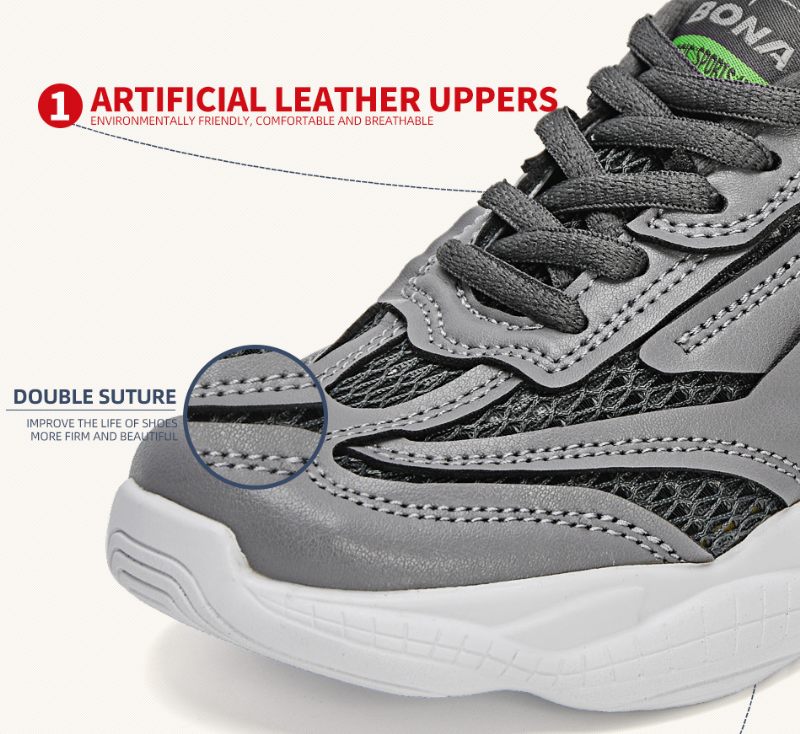 Magal Pojkar Mode Sneaker - Grå